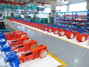 良固電動陶瓷礦漿閥批量交付中亞某大型金礦項目Ceramic Slurry Valves Delivered for Central Asia Gold Mine Project